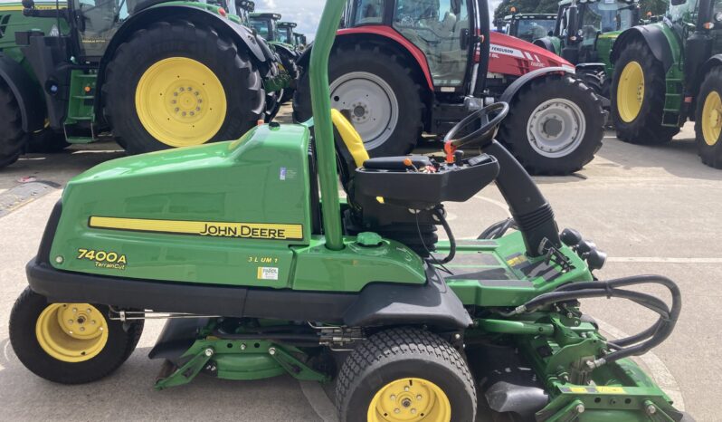 John Deere 7400A mower full