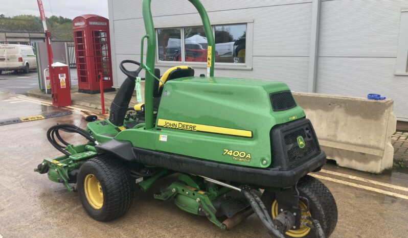 John Deere 7400A mower full