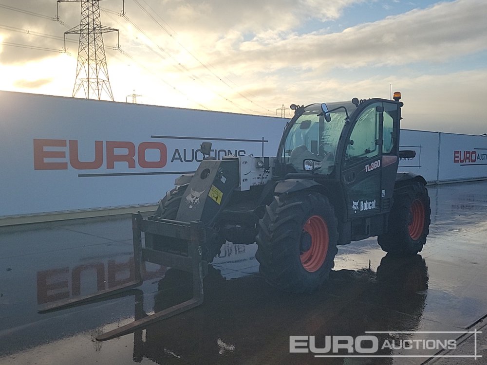 2012 Bobcat TL360 Telehandlers For Auction: Leeds – 22nd, 23rd, 24th & 25th January 25 @ 8:00am