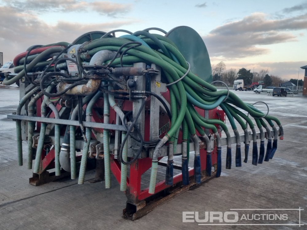 Vogelsang Slurrycat Skid Mounted Slurry Sprayer, Hose Reel to suit 3 Point Linkage Farm Machinery For Auction: Leeds – 22nd, 23rd, 24th & 25th January 25 @ 8:00am