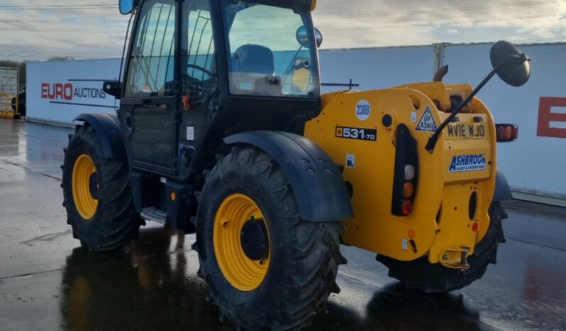 2018 JCB 531-70 Telehandlers For Auction: Leeds – 22nd, 23rd, 24th & 25th January 25 @ 8:00am full