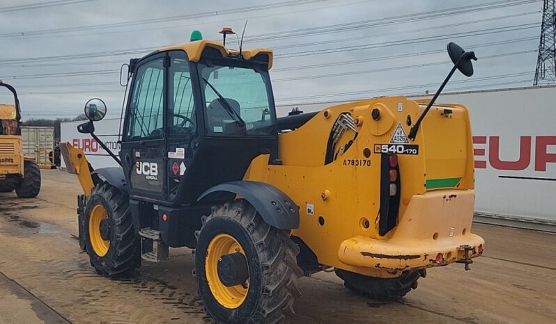 2017 JCB 540-170 Telehandlers For Auction: Leeds – 22nd, 23rd, 24th & 25th January 25 @ 8:00am full