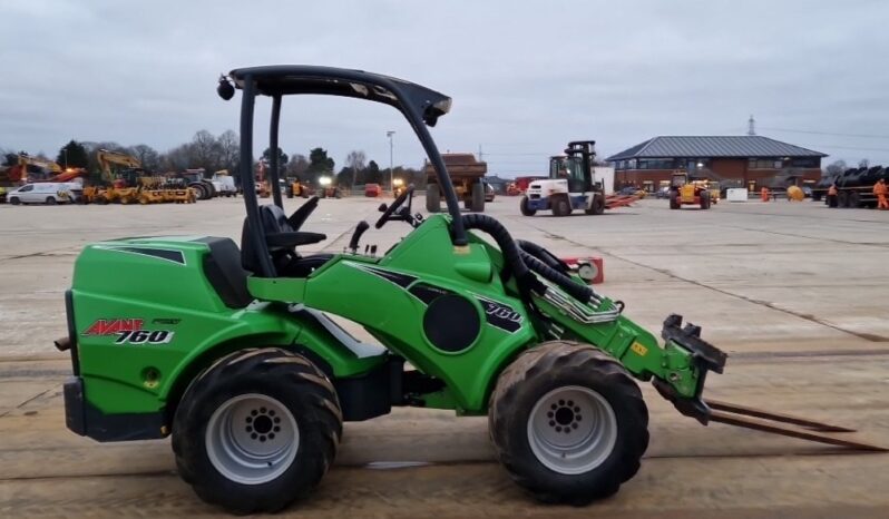 2021 Avant M760 Telehandlers For Auction: Leeds – 22nd, 23rd, 24th & 25th January 25 @ 8:00am full