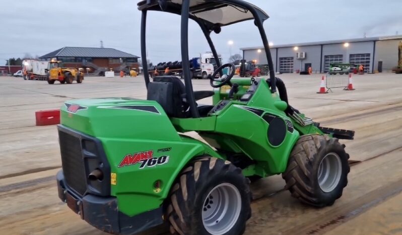 2021 Avant M760 Telehandlers For Auction: Leeds – 22nd, 23rd, 24th & 25th January 25 @ 8:00am full