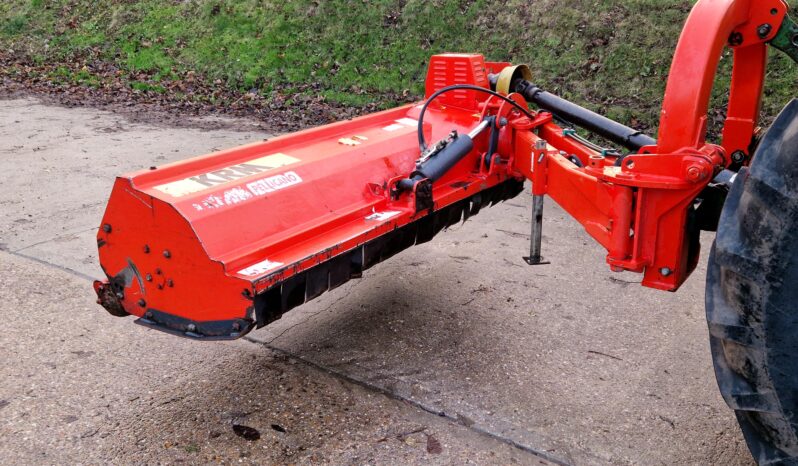 2007 KRM Super Pellicano 2100 side arm flail mower full