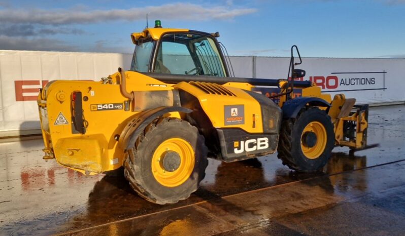 2019 JCB 540-140 Hi Viz Telehandlers For Auction: Dromore – 21st & 22nd February 2025 @ 9:00am full