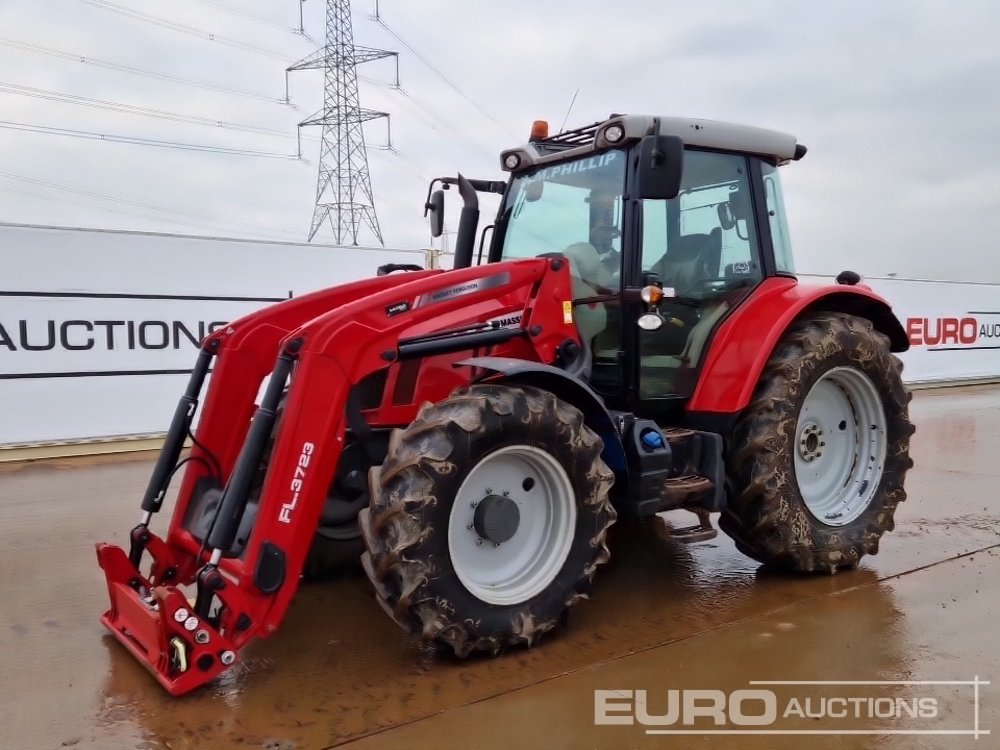 2017 Massey Ferguson 5713SL Tractors For Auction: Leeds – 22nd, 23rd, 24th & 25th January 25 @ 8:00am