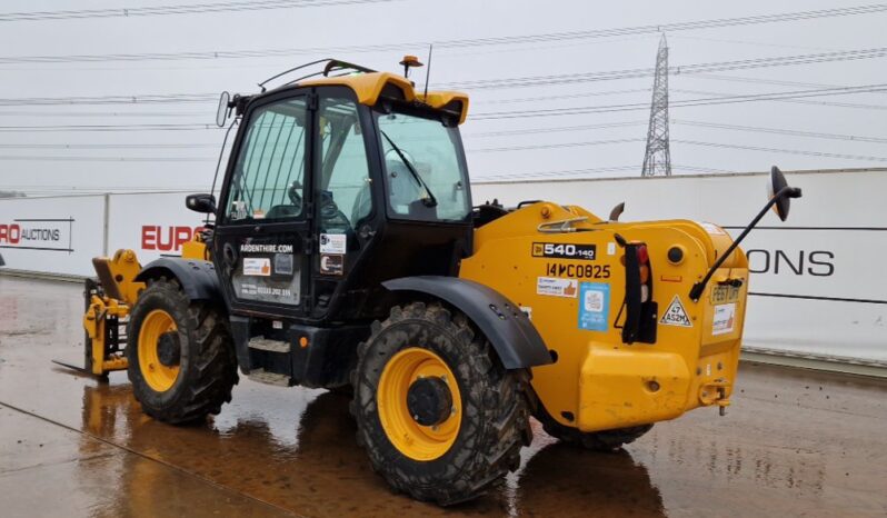 2017 JCB 540-140 Hi Viz Telehandlers For Auction: Leeds – 22nd, 23rd, 24th & 25th January 25 @ 8:00am full