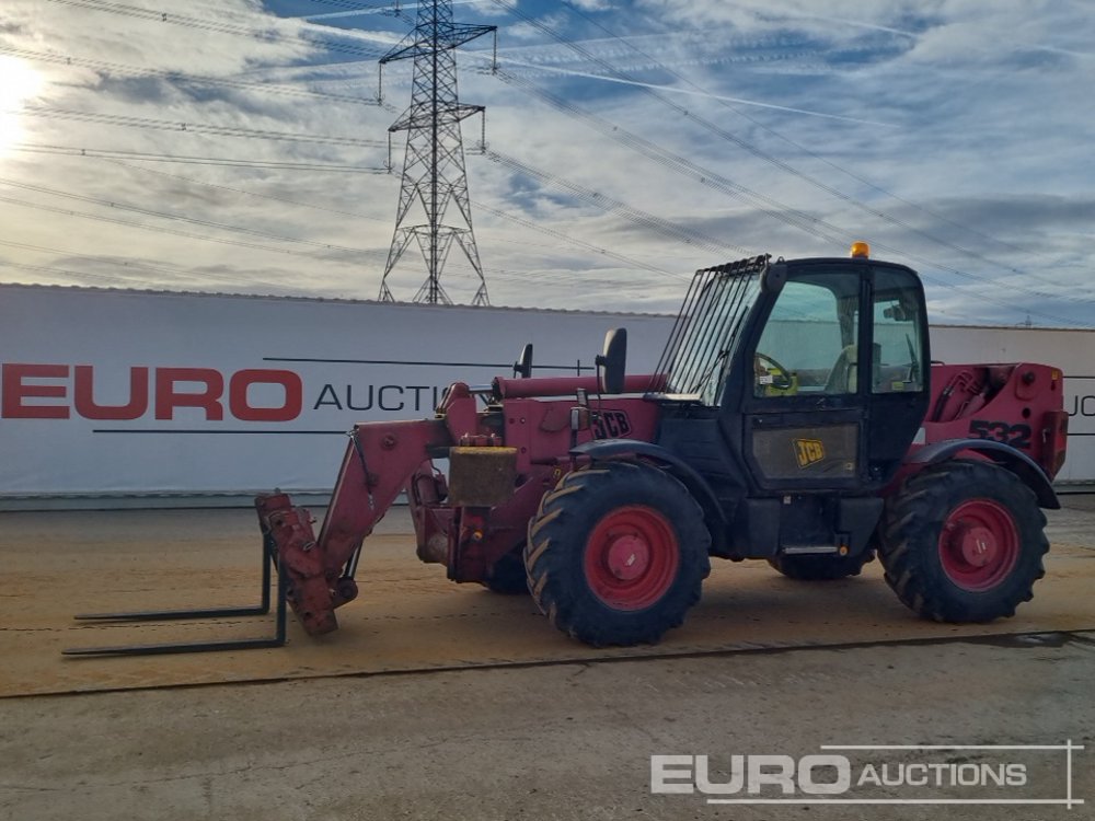 JCB 532-120 Telehandlers For Auction: Leeds – 22nd, 23rd, 24th & 25th January 25 @ 8:00am