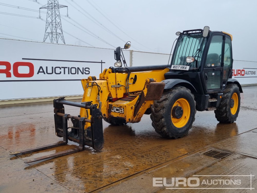 2017 JCB 540-140 Hi Viz Telehandlers For Auction: Leeds – 22nd, 23rd, 24th & 25th January 25 @ 8:00am