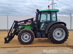 Duetz-Fahr 4WD Tractor, Stoll Front Loader, 4 Spool Valves, Tractors For Auction: Leeds – 22nd, 23rd, 24th & 25th January 25 @ 8:00am full