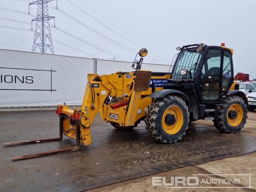 2020 JCB 540-180 Hi Viz Telehandlers For Auction: Leeds – 22nd, 23rd, 24th & 25th January 25 @ 8:00am