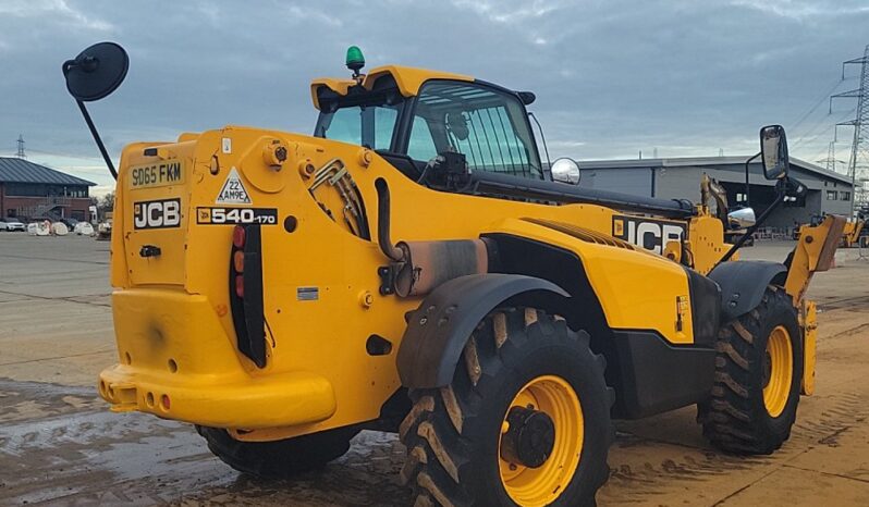 2015 JCB 540-170 Telehandlers For Auction: Leeds – 22nd, 23rd, 24th & 25th January 25 @ 8:00am full