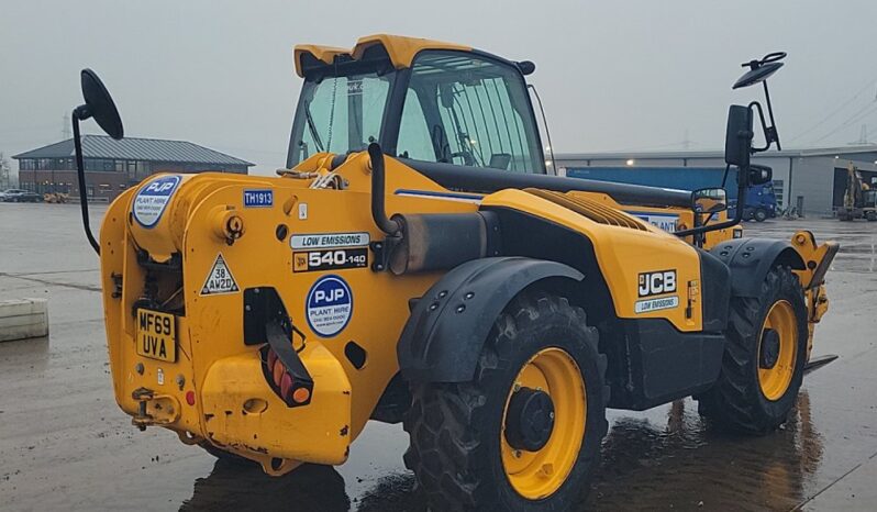 2019 JCB 540-140 Hi Viz Telehandlers For Auction: Leeds – 22nd, 23rd, 24th & 25th January 25 @ 8:00am full