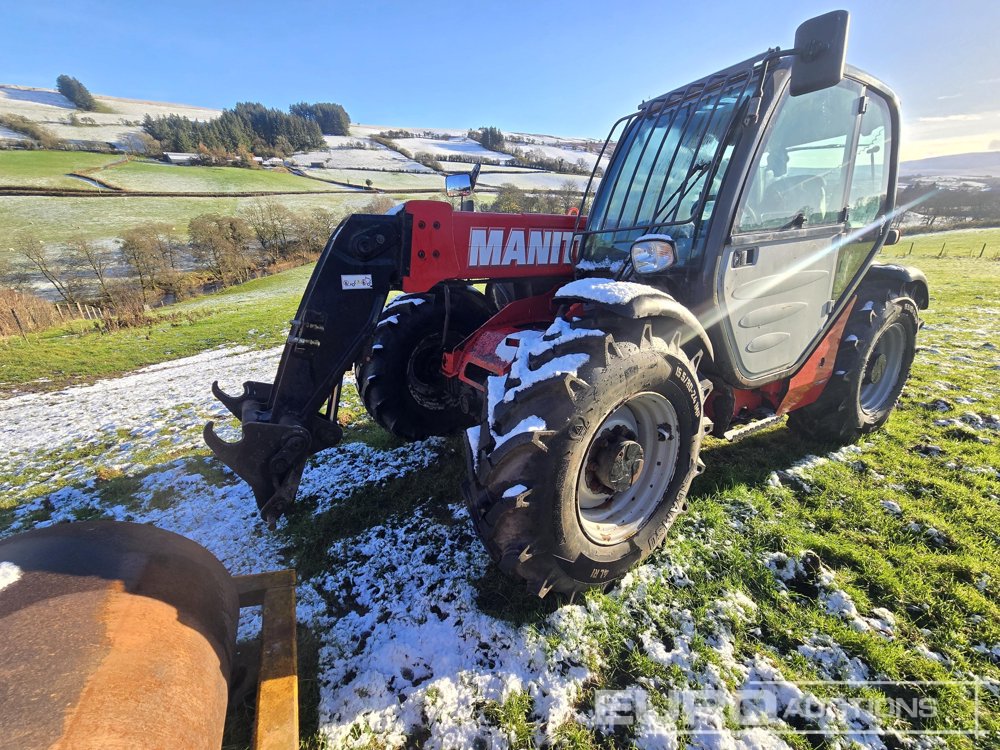 2016 Manitou MT732-100D Telehandlers For Auction: Leeds – 22nd, 23rd, 24th & 25th January 25 @ 8:00am