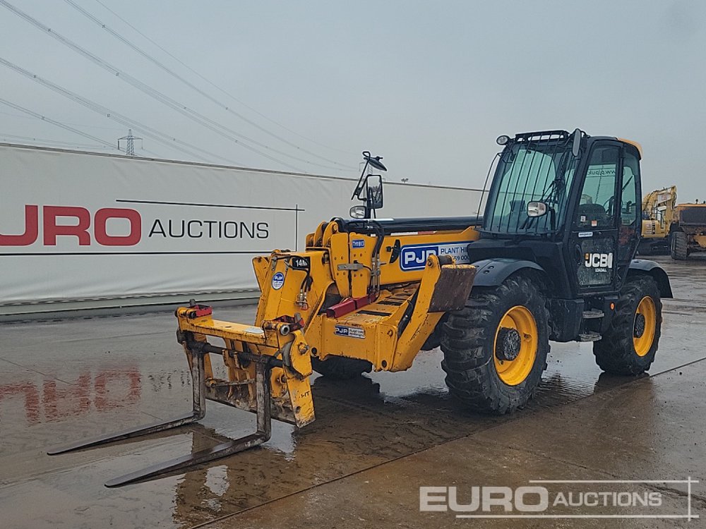 2019 JCB 540-140 Hi Viz Telehandlers For Auction: Leeds – 22nd, 23rd, 24th & 25th January 25 @ 8:00am