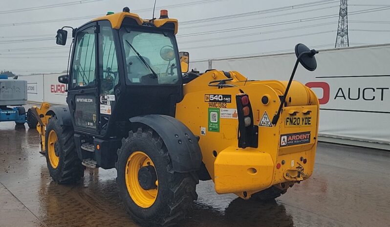 2020 JCB 540-140 Hi Viz Telehandlers For Auction: Leeds – 22nd, 23rd, 24th & 25th January 25 @ 8:00am full