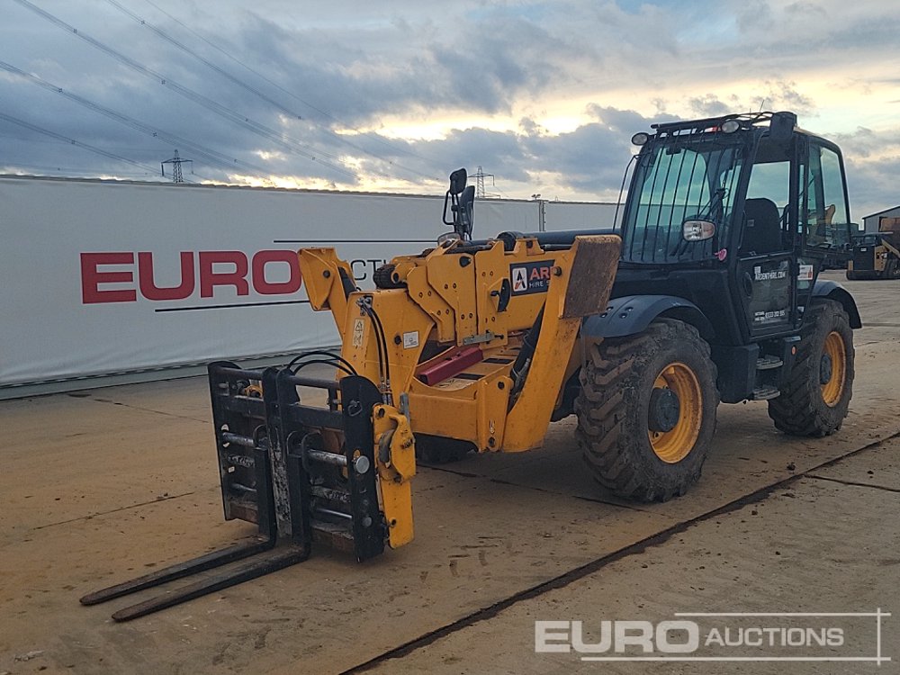 2018 JCB 540-180 Hi Viz Telehandlers For Auction: Leeds – 22nd, 23rd, 24th & 25th January 25 @ 8:00am