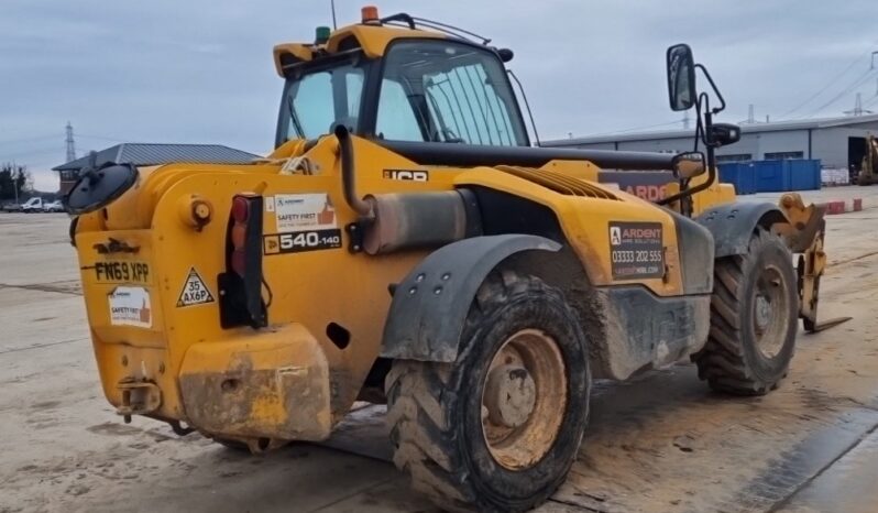 2019 JCB 540-140 Hi Viz Telehandlers For Auction: Leeds – 22nd, 23rd, 24th & 25th January 25 @ 8:00am full