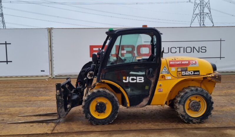 2018 JCB 520-40 Telehandlers For Auction: Leeds – 22nd, 23rd, 24th & 25th January 25 @ 8:00am full