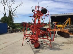 KUHN GF6502 6 ROTOR TEDDER full