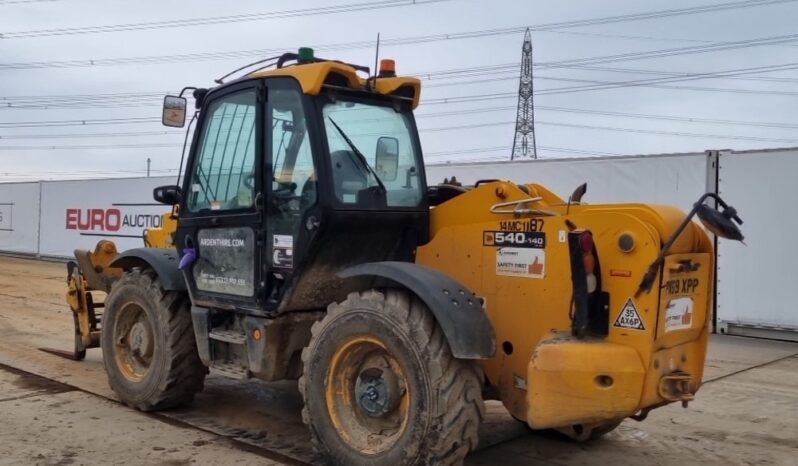 2019 JCB 540-140 Hi Viz Telehandlers For Auction: Leeds – 22nd, 23rd, 24th & 25th January 25 @ 8:00am full