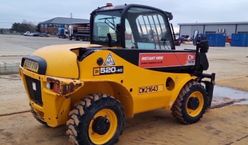 2019 JCB 520-40 Telehandlers For Auction: Leeds – 22nd, 23rd, 24th & 25th January 25 @ 8:00am full