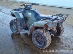 Honda 4WD Petrol Quad Bike ATVs For Auction: Leeds – 22nd, 23rd, 24th & 25th January 25 @ 8:00am full