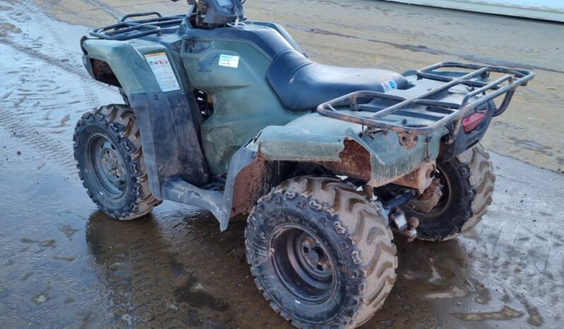 Honda 4WD Petrol Quad Bike ATVs For Auction: Leeds – 22nd, 23rd, 24th & 25th January 25 @ 8:00am full