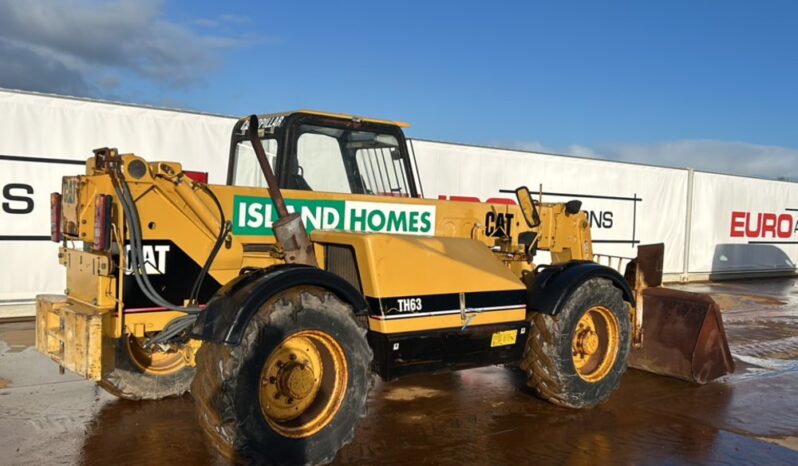 CAT TH63 Telehandlers For Auction: Dromore – 21st & 22nd February 2025 @ 9:00am full