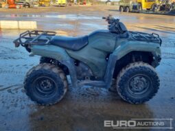 Honda 4WD Petrol Quad Bike ATVs For Auction: Leeds – 22nd, 23rd, 24th & 25th January 25 @ 8:00am full