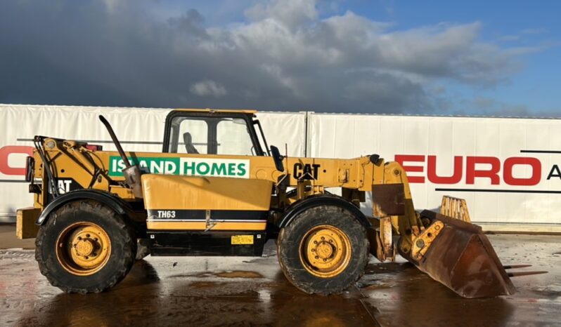 CAT TH63 Telehandlers For Auction: Dromore – 21st & 22nd February 2025 @ 9:00am full