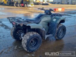 Honda 4WD Petrol Quad Bike ATVs For Auction: Leeds – 22nd, 23rd, 24th & 25th January 25 @ 8:00am full