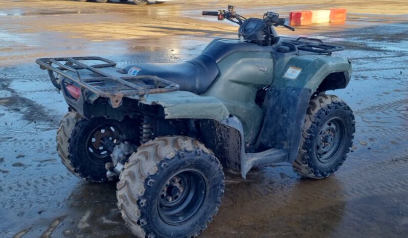 Honda 4WD Petrol Quad Bike ATVs For Auction: Leeds – 22nd, 23rd, 24th & 25th January 25 @ 8:00am full