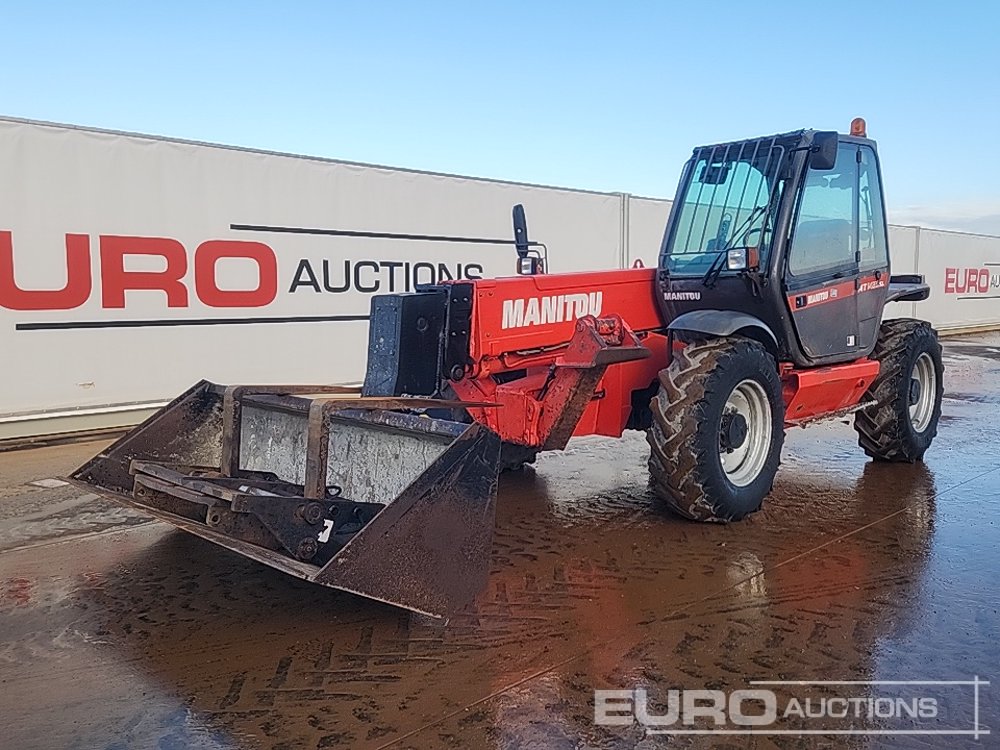 Manitou MT1435SL Telehandlers For Auction: Dromore – 21st & 22nd February 2025 @ 9:00am