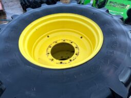 FIRESTONE 480/70 R28 TYRES ON JOHN DEERE RIMS 750 + VAT full