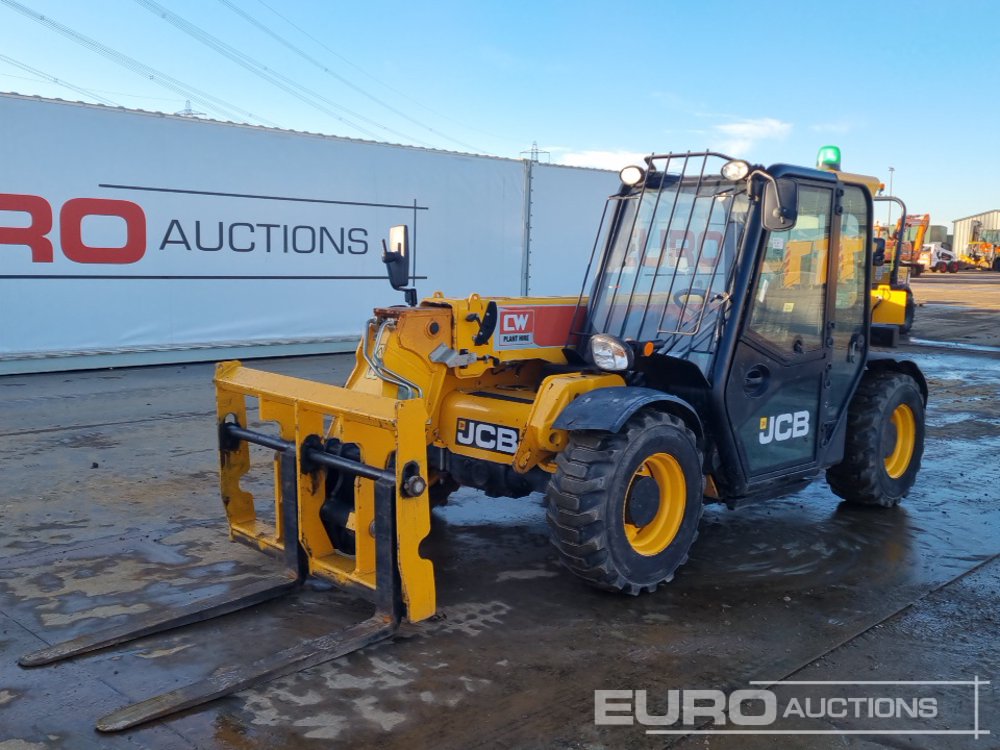 2019 JCB 525-60 Hi Viz Telehandlers For Auction: Leeds – 22nd, 23rd, 24th & 25th January 25 @ 8:00am