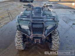 Honda 4WD Petrol Quad Bike ATVs For Auction: Leeds – 22nd, 23rd, 24th & 25th January 25 @ 8:00am full