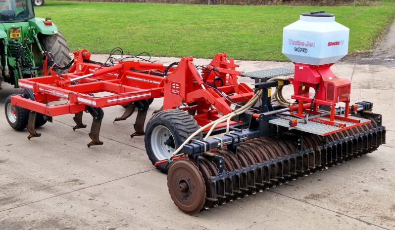 2010 Gregoire Besson Helios 4M 8 leg cranked leg trailed subsoiler / cultivator full