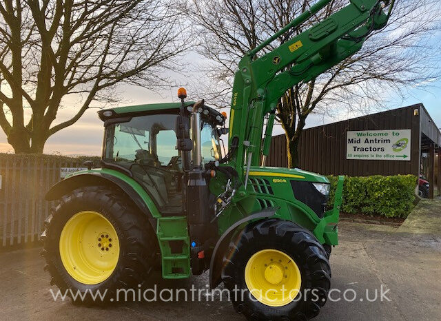 2018 John Deere 6120R A/Quad c/w JD 643R loader full