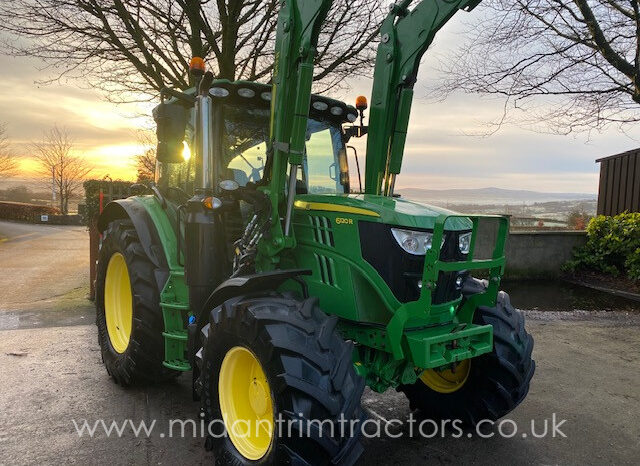 2018 John Deere 6120R A/Quad c/w JD 643R loader full