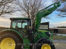 2018 John Deere 6120R A/Quad c/w JD 643R loader full