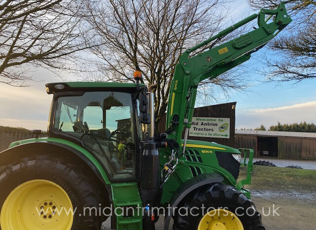 2018 John Deere 6120R A/Quad c/w JD 643R loader full