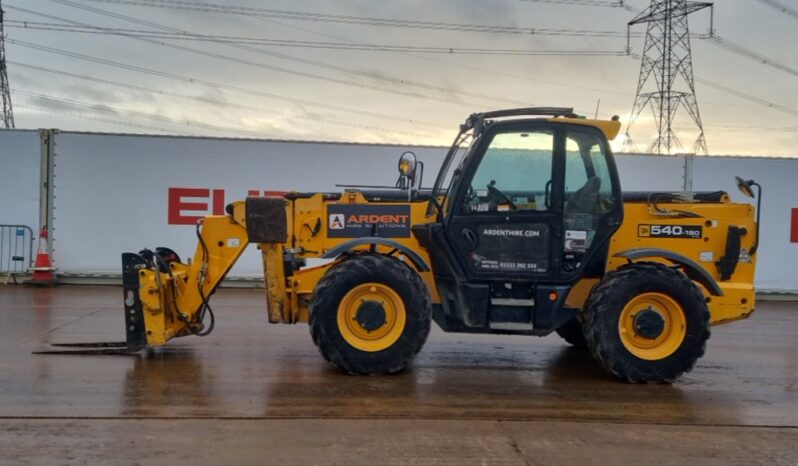 2018 JCB 540-180 Hi Viz Telehandlers For Auction: Leeds – 22nd, 23rd, 24th & 25th January 25 @ 8:00am full