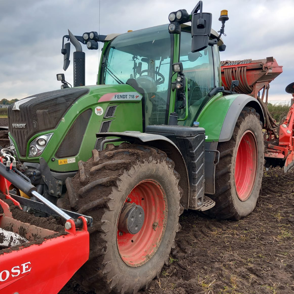 Used Fendt 718 Power Plus tractor