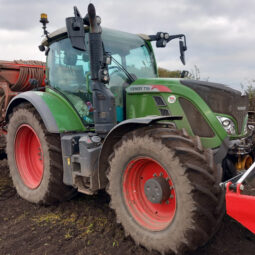 Used Fendt 718 Power Plus tractor full