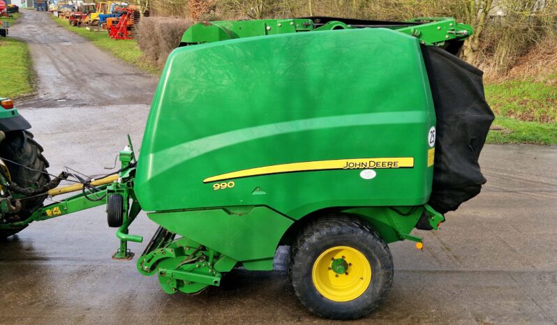 2011 John Deere 990 round baler full