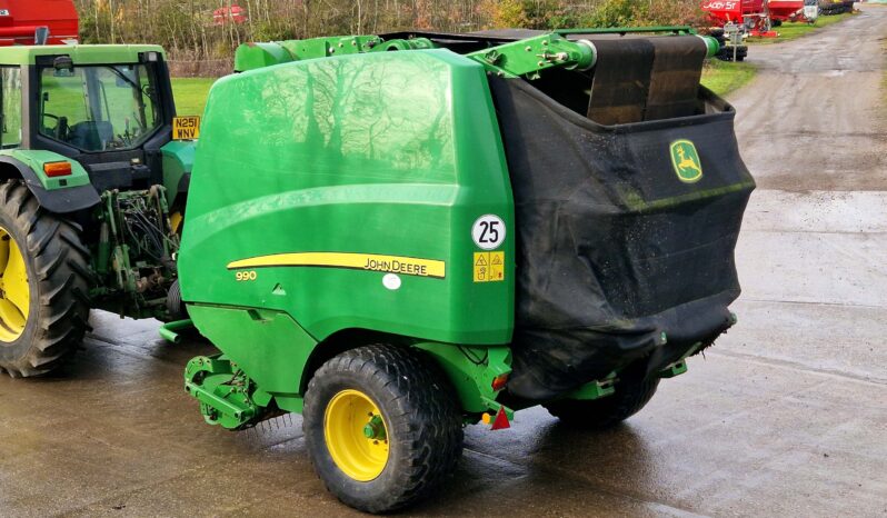 2011 John Deere 990 round baler full