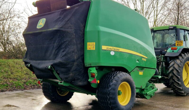 2011 John Deere 990 round baler full