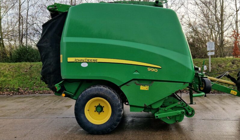 2011 John Deere 990 round baler full